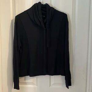 Athleta size medium pullover black top
